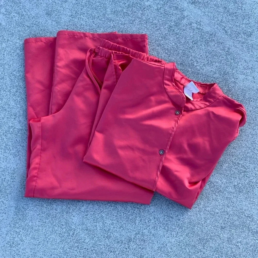 Natori Pajama Set Size Medium Coral Pink